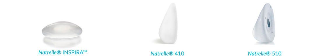 Имплатны Natrelle виды