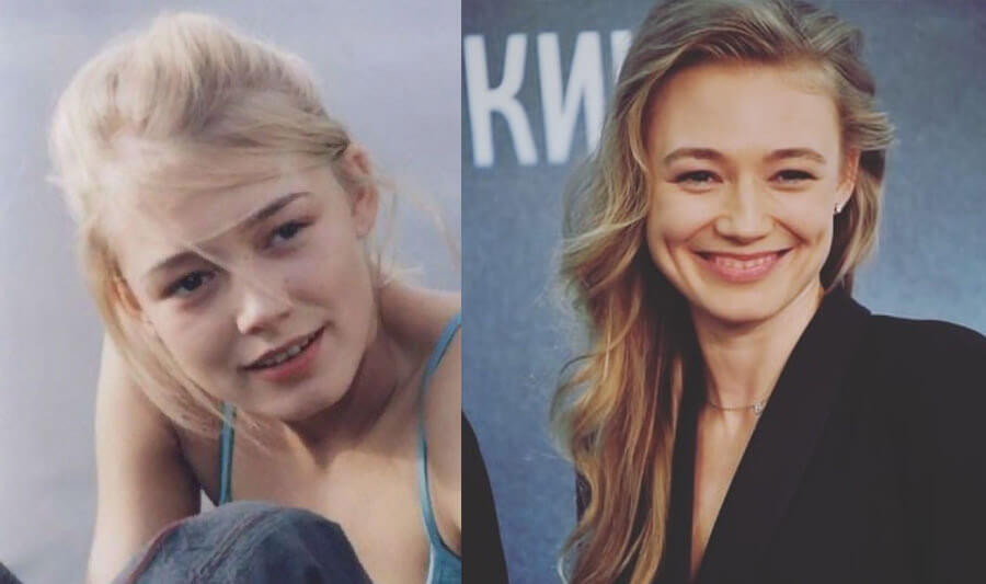 Оксана Акиньшина в детстве