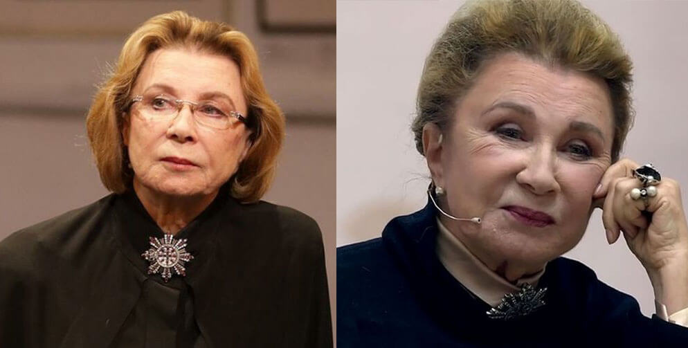 Алла Демидова до&nbsp;и&nbsp;после