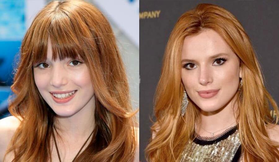 Белла Торн нос