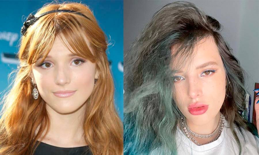 Белла Торн губы