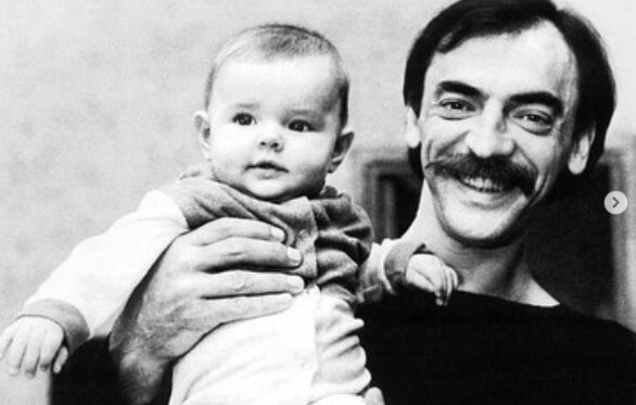 Елизавета Боярская с&nbsp;папой