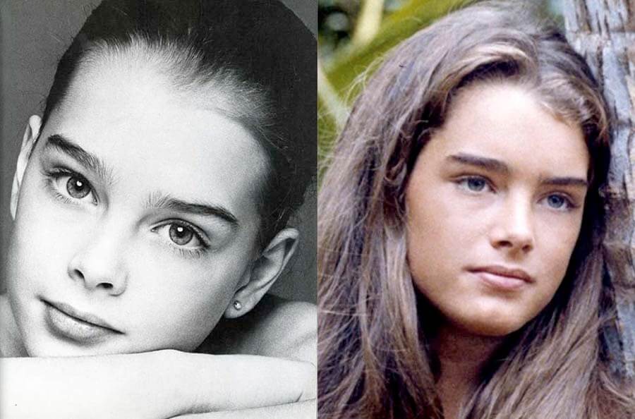 Брук Шилдс в молодости
