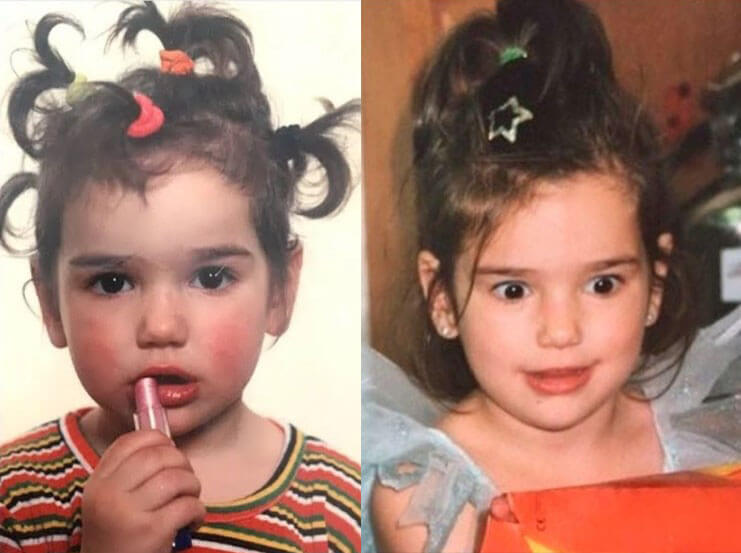 Дуа Липа в детстве