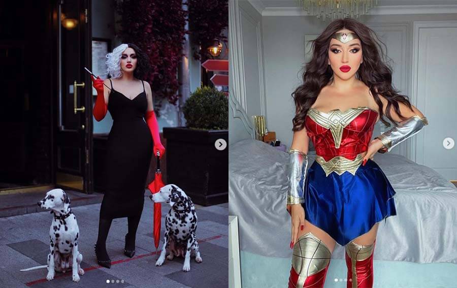 Гоар Аветисян в&nbsp;гриме