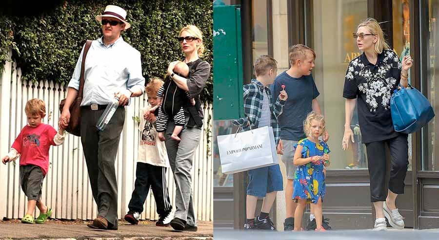 Кейт Бланшетт с&nbsp;семьей