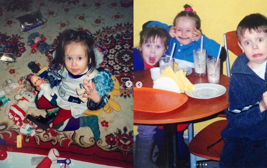 Клава Кока в детстве