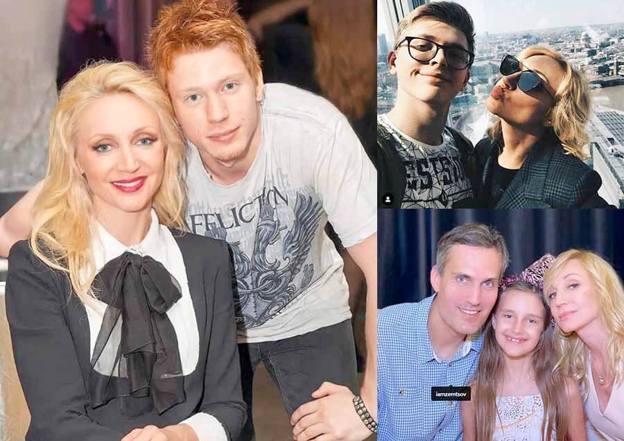 Кристина Орбакайте с детьми