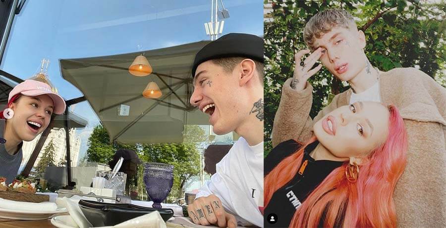 Олег Манекен с&nbsp;Инстасамкой