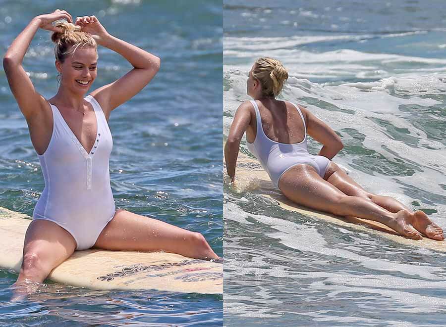 Марго Робби в&nbsp;купальнике