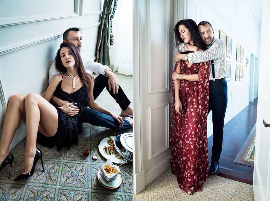 Матильда Шнурова с мужем