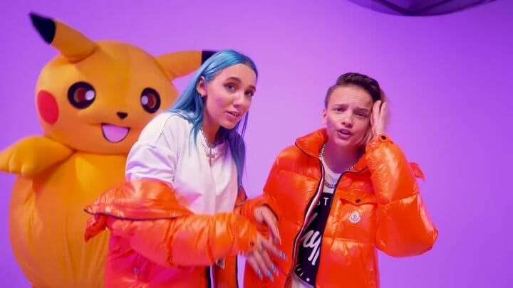 Миа Бойка и Егор Шип Пикачу