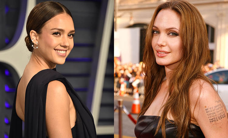 Идеал красоты начала 200-х: кто красивее Анджелина Джолли или&nbsp;Джессика Альба?