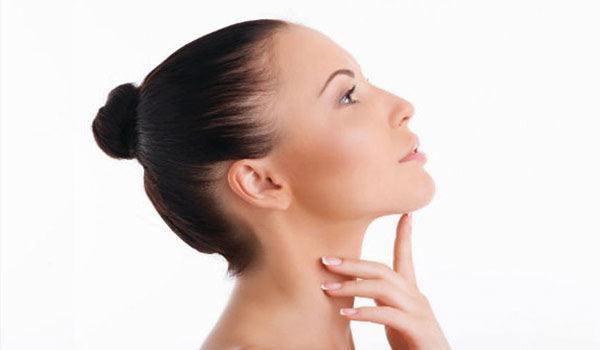 Эффект подтяжки подбородка