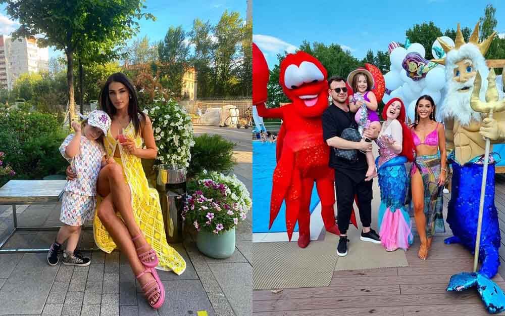 Тата Блюменкранц с дочкой