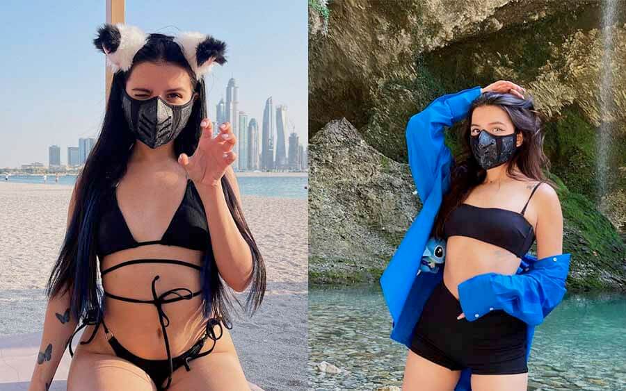 Тендерлибае в&nbsp;купальнике