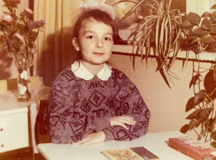 Екатерина Варнава в&nbsp;детстве