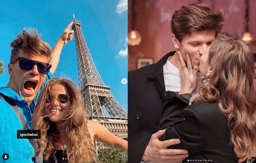 Юлия Топольницкая с&nbsp;мужем