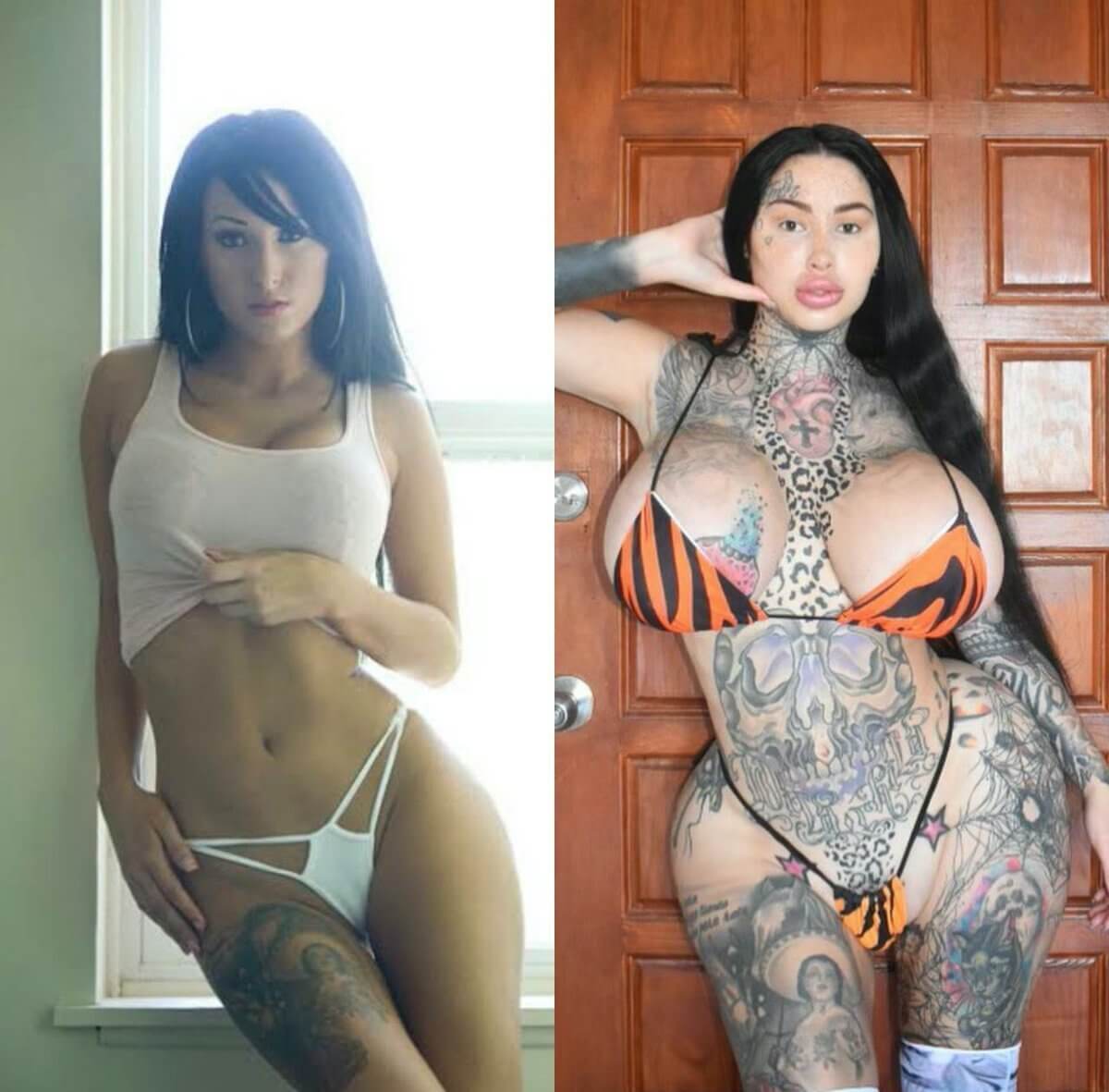 Мария Магдалина до и после пластики