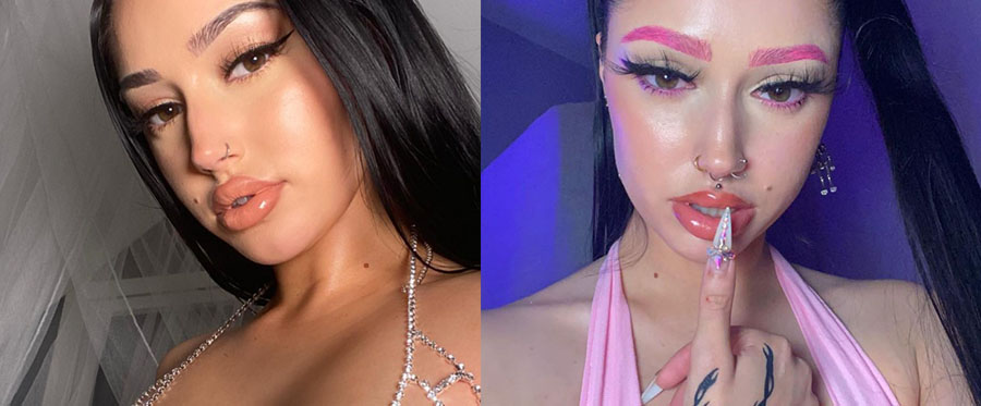 Блогерша Грейс до&nbsp;и&nbsp;после пластики носа