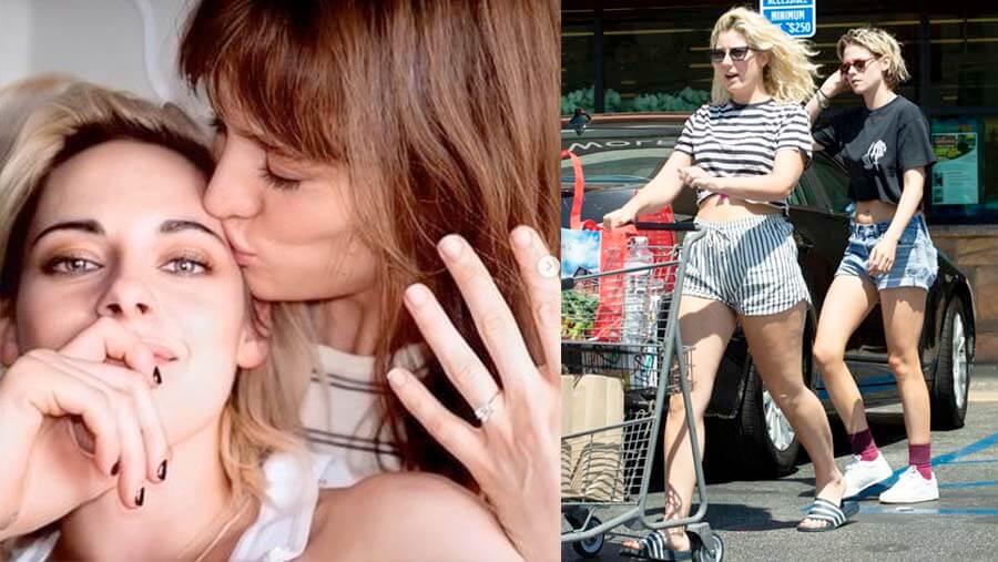 Кристен Стюарт с женой