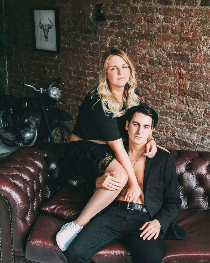 Станислава с мужем. Уже бывшим