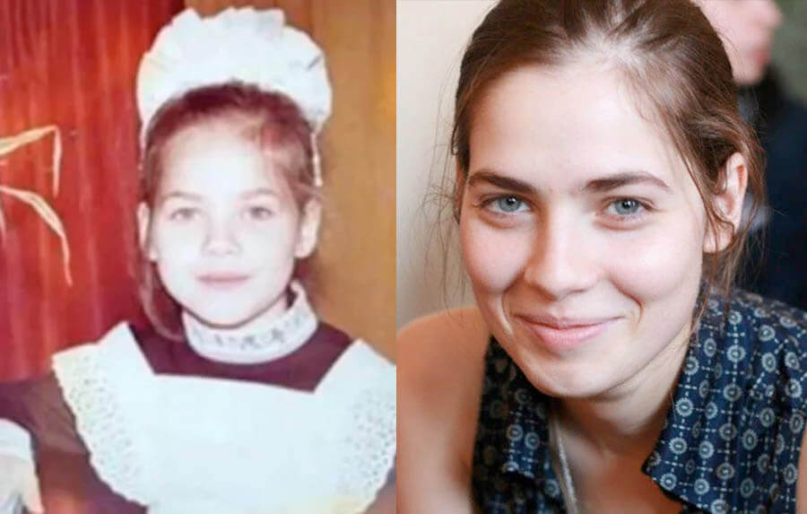 Юлия Снигирь в молодости