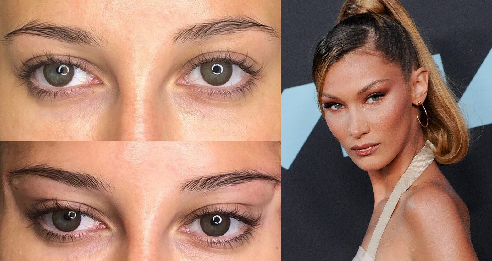 Белла Хадид вывела «лисьи глазки» на пик популярности