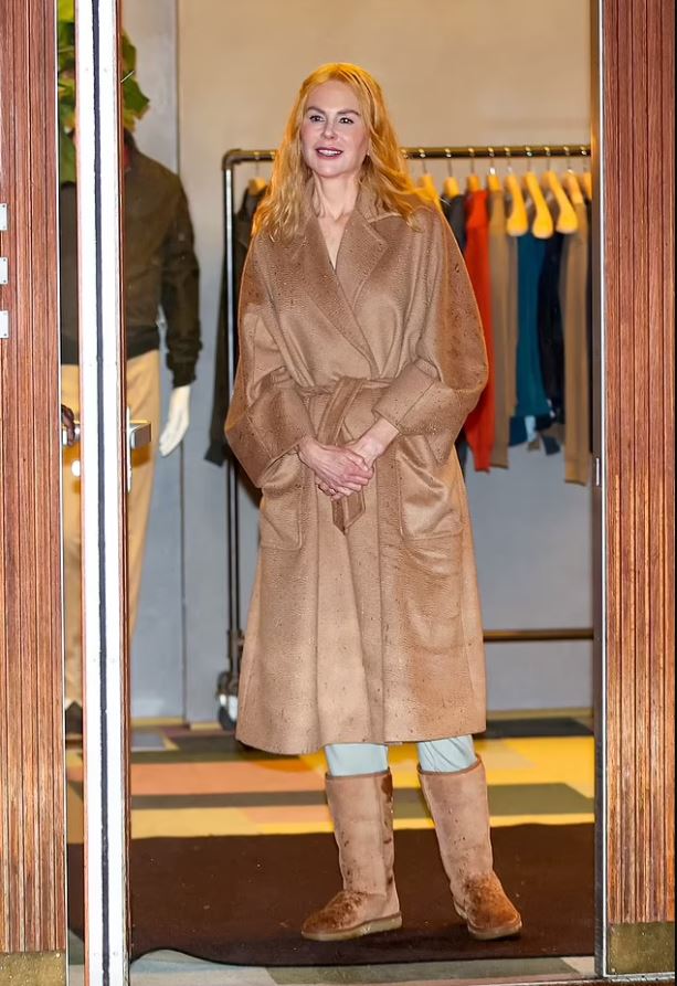 Фанаты не&nbsp;сразу узнали Николь Кидман на&nbsp;фото со&nbsp;съемок нового фильма