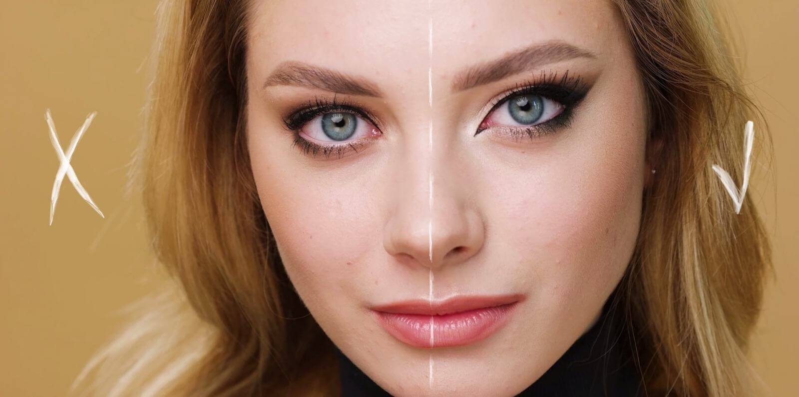 Проверить, подходит ли вам лисий взгляд, можно с&nbsp;помощью макияжа