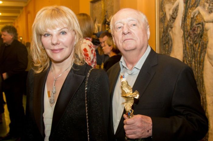 Александра Захарова с&nbsp;отцом