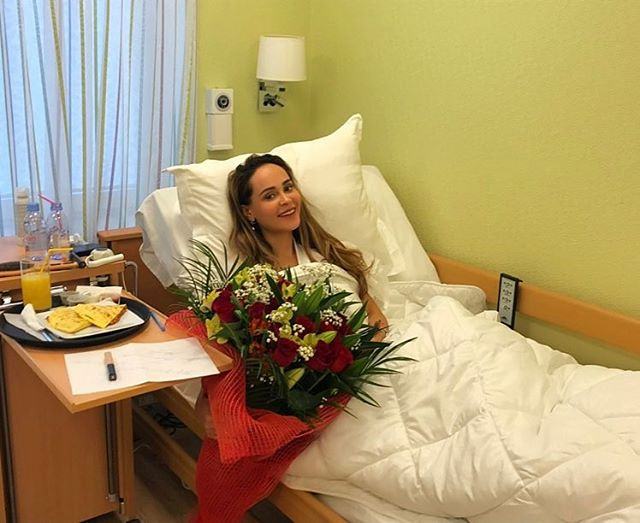 Анна Калашникова в&nbsp;клинике после маммопластики