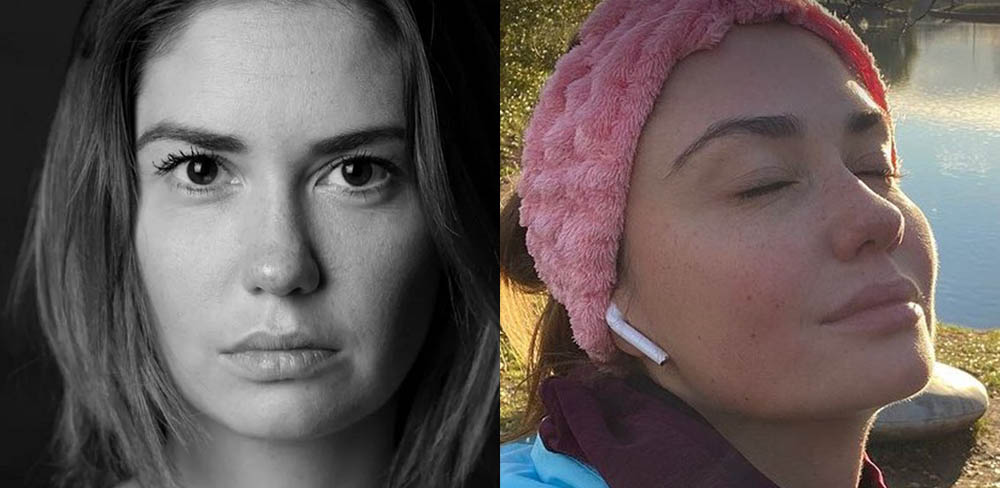 Агата Муцениеце губы