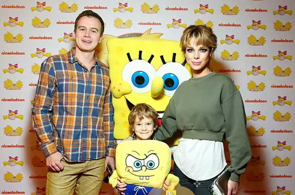 Анна Старшенбаум с семьей