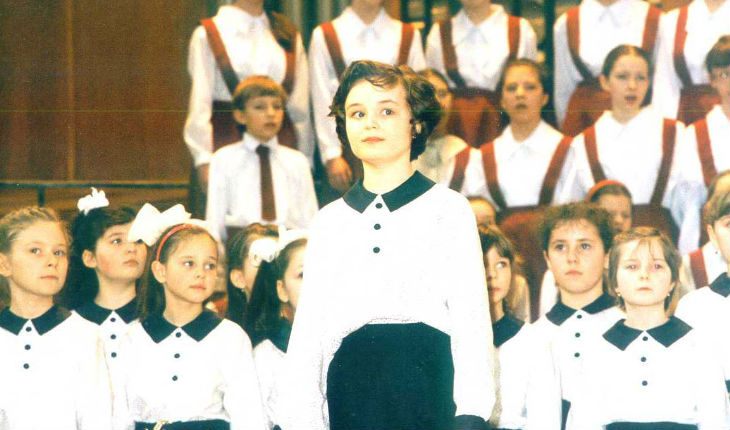 Полина Гагарина в детстве