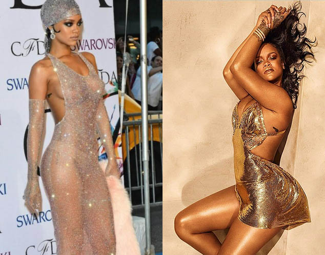 Рианна потолстела