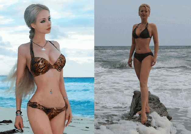 Талия у Барби и ее мамы