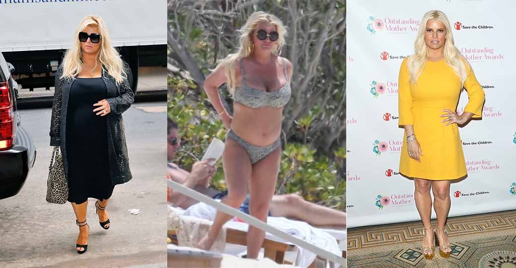 Джессика Симпсон после родов