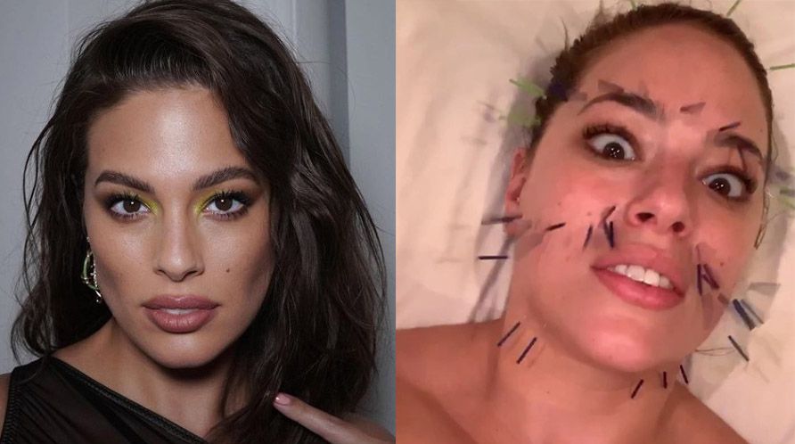 Эшли Грэм лицо