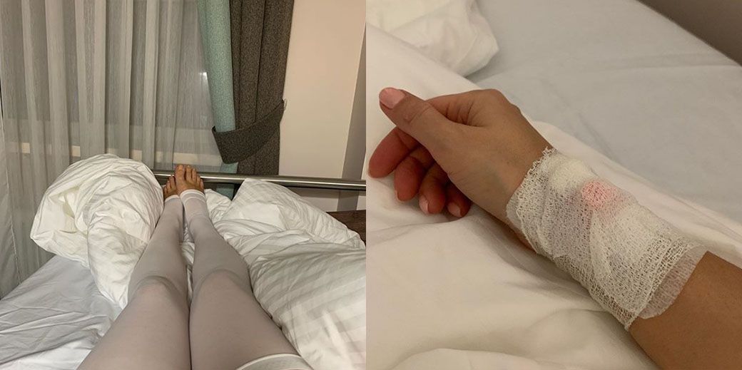 Лера Кудрявцева в&nbsp;больнице