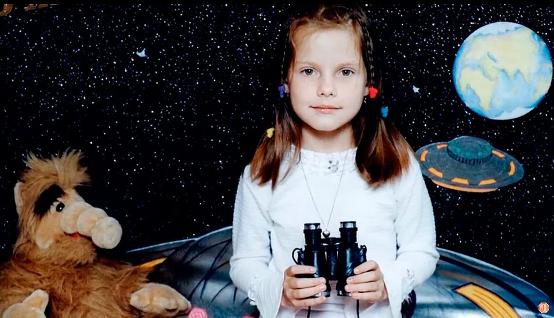 Дарья Клюкина в&nbsp;детстве