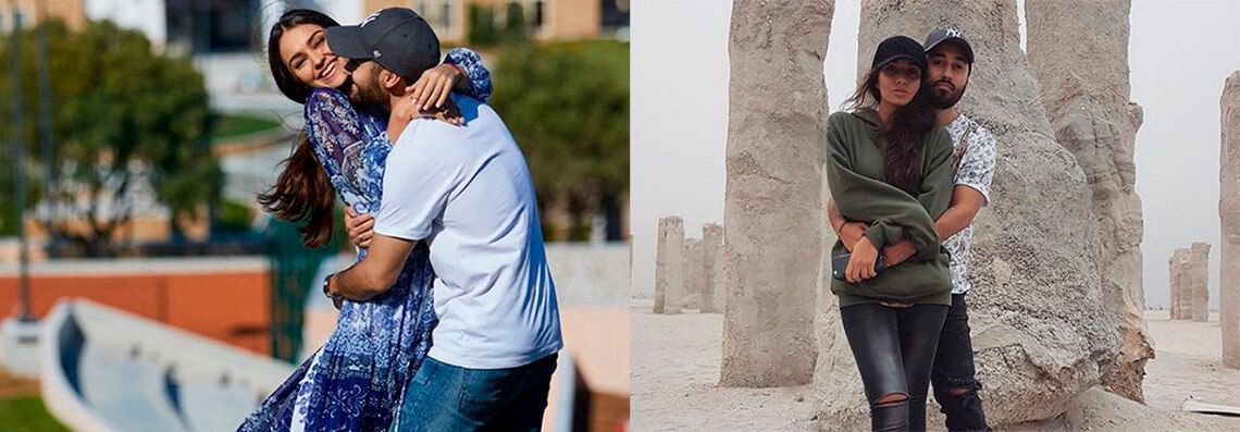 Мария Гураль с&nbsp;мужем рэпером Мотом