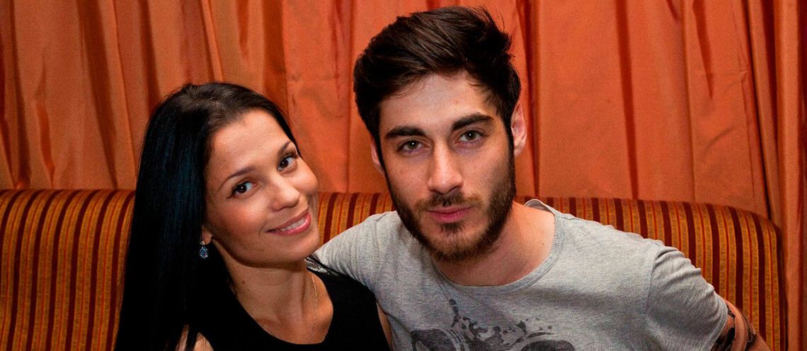 Юлия Колесниченко с мужем