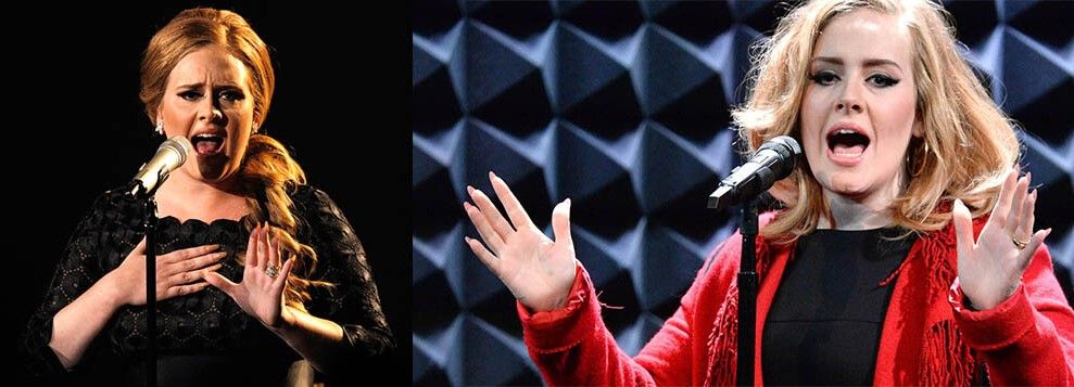 Адель на сцене