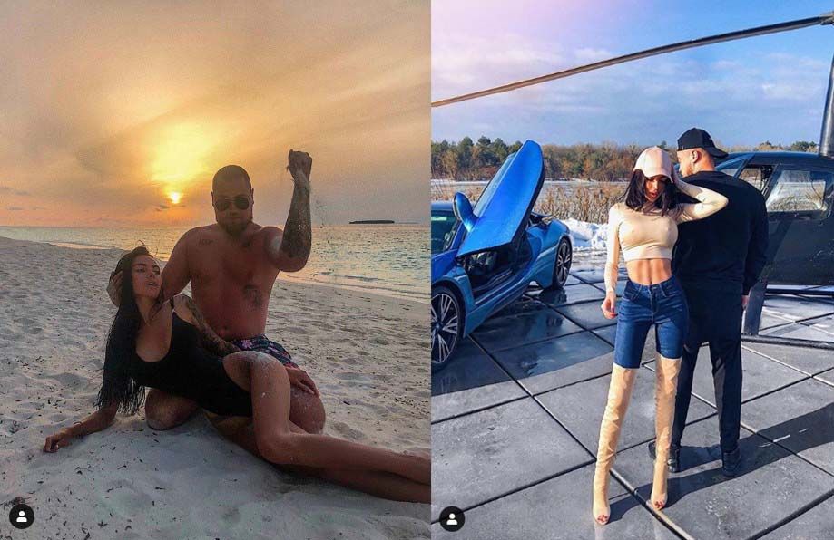 Алена Омович с&nbsp;парнем