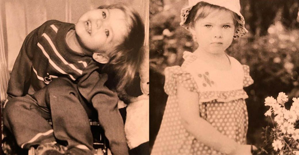 Аурика Алехина в&nbsp;детстве