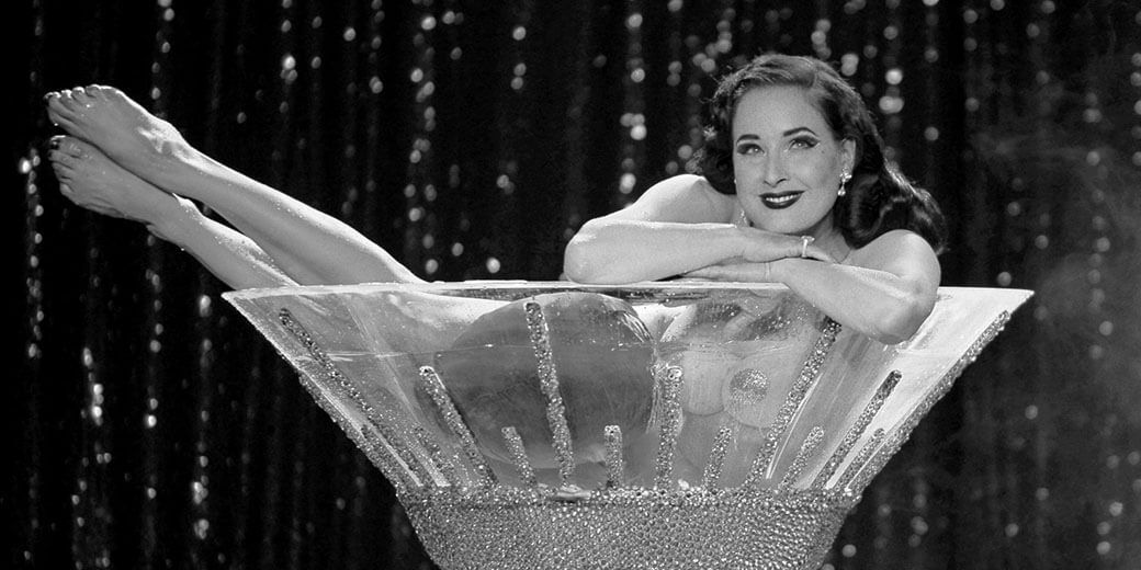 Дита фон тиз в бокале