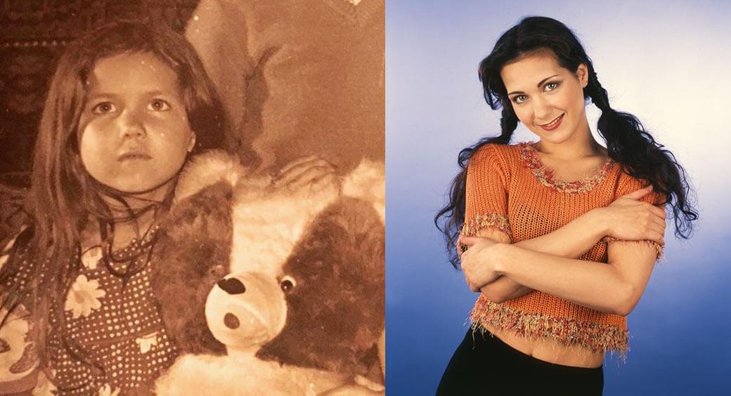 Екатерина Климова в детстве