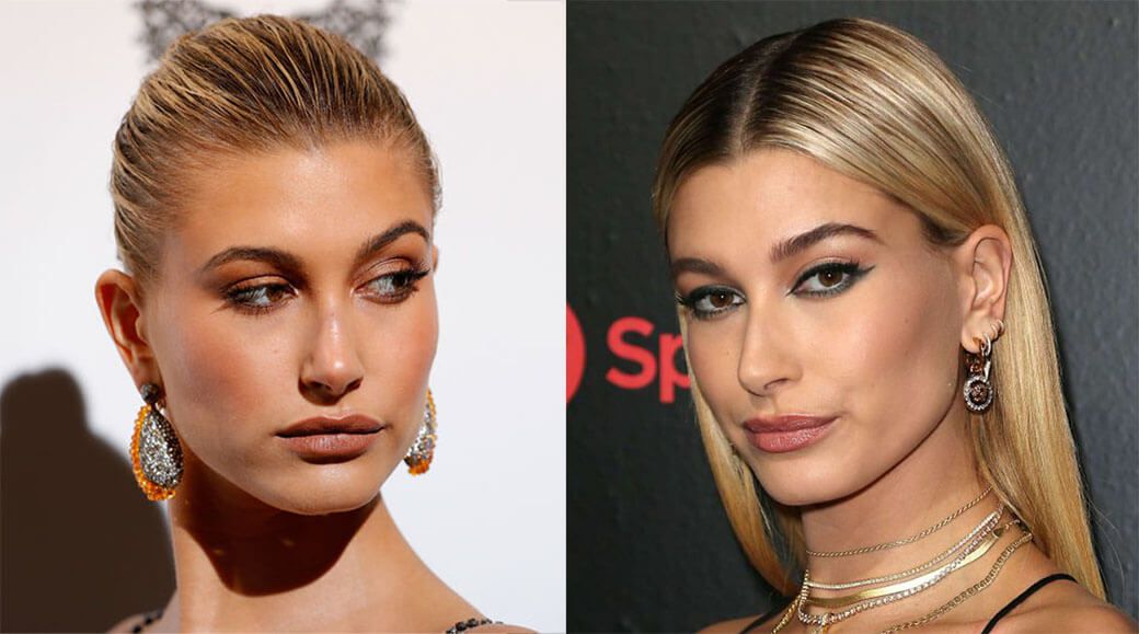 Хейли Болдуин скулы