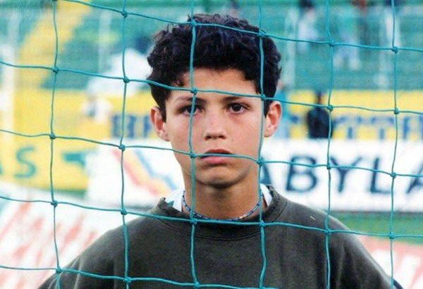 Криштиану Роналду в&nbsp;детстве